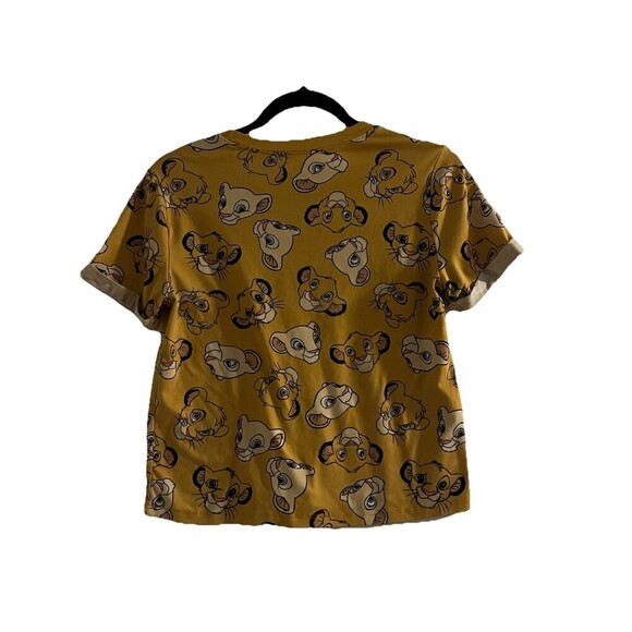 DISNEY THE LION KING SIMBA TOSS SHIRT JUNIORS SIZE XL - Picture 2 of 3